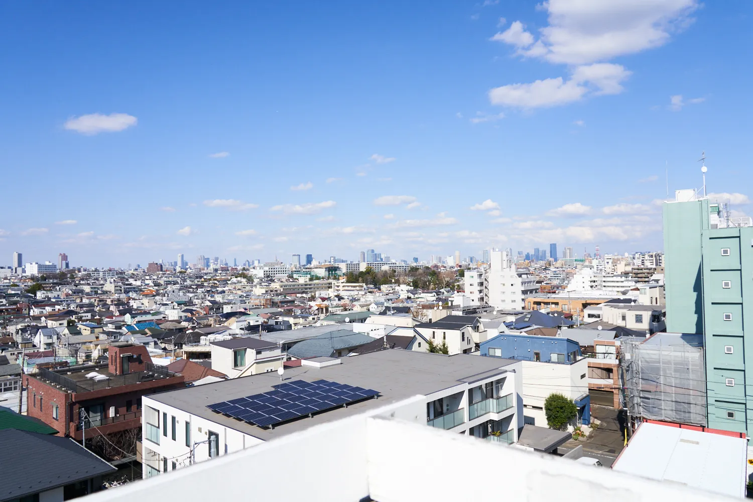 バルコニーからの景色